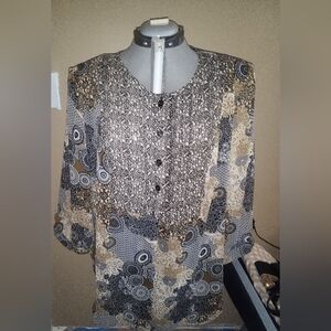 Plus size Japanese top